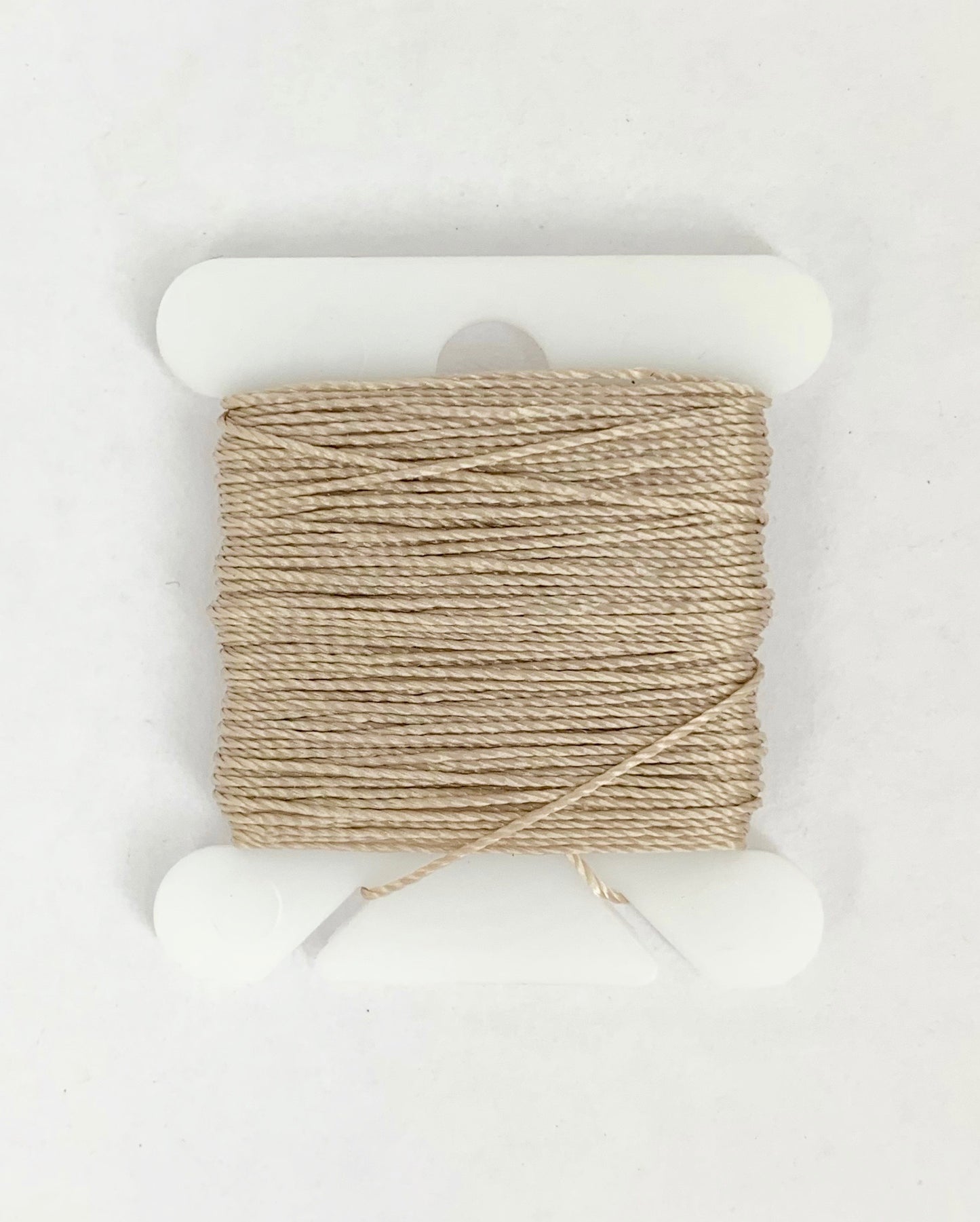 Model Expo - .008" x 10yds (@.2mm x 9.14m ) Beige Bead Cord Jewelry Nylon