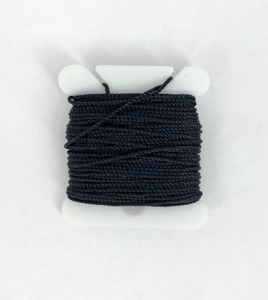 Model Expo - .04" x 10yds (@1mm x 9.14m ) Black Bead Cord Jewelry Nylon