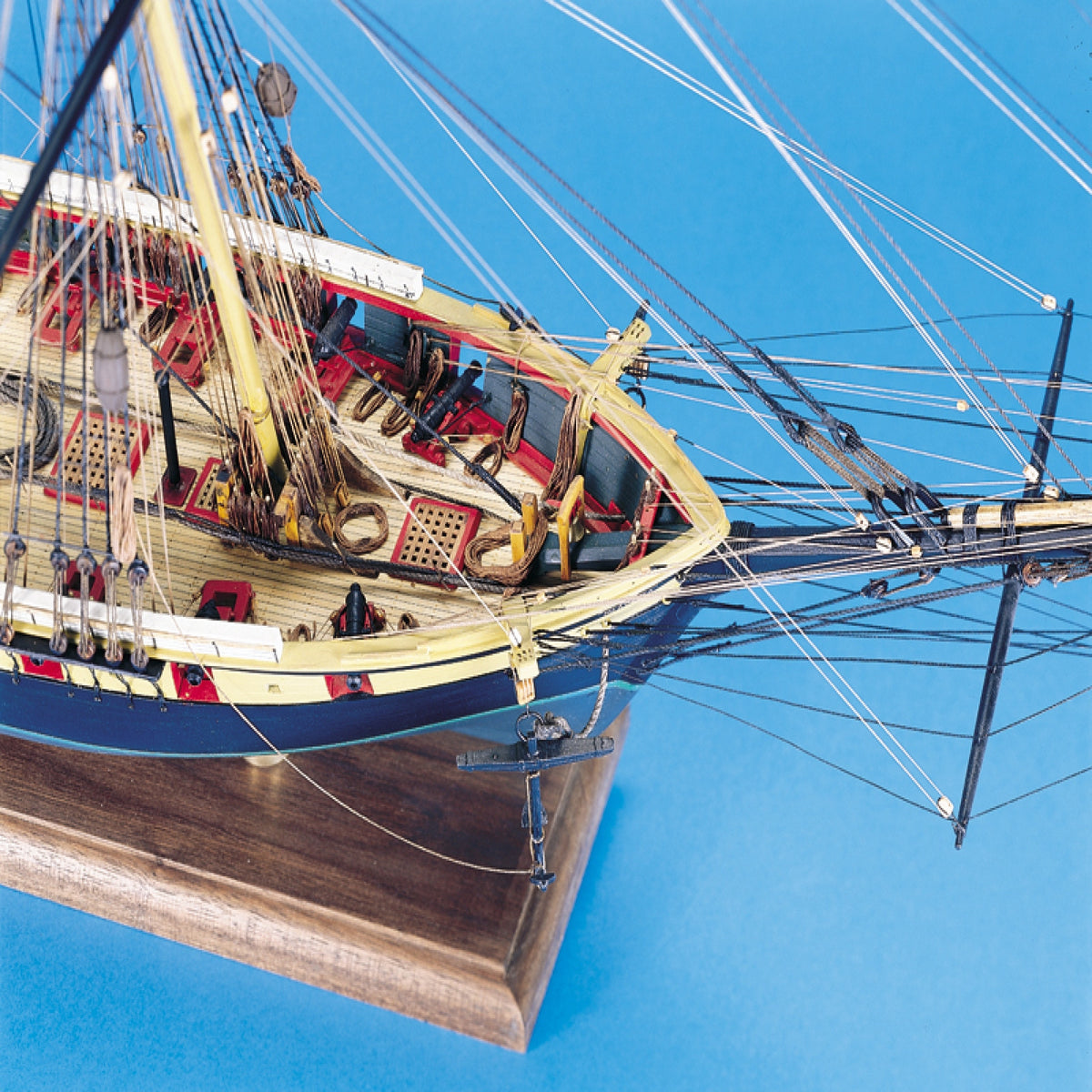 Model Shipways U.S. Brig Niagara Wood Model Kit 1:64 Scale - Battle of Lake Erie Flagship