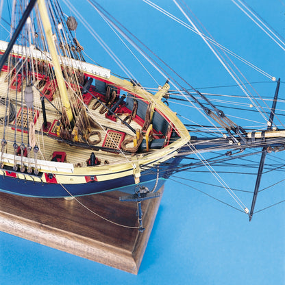 Model Shipways U.S. Brig Niagara Wood Model Kit 1:64 Scale - Battle of Lake Erie Flagship