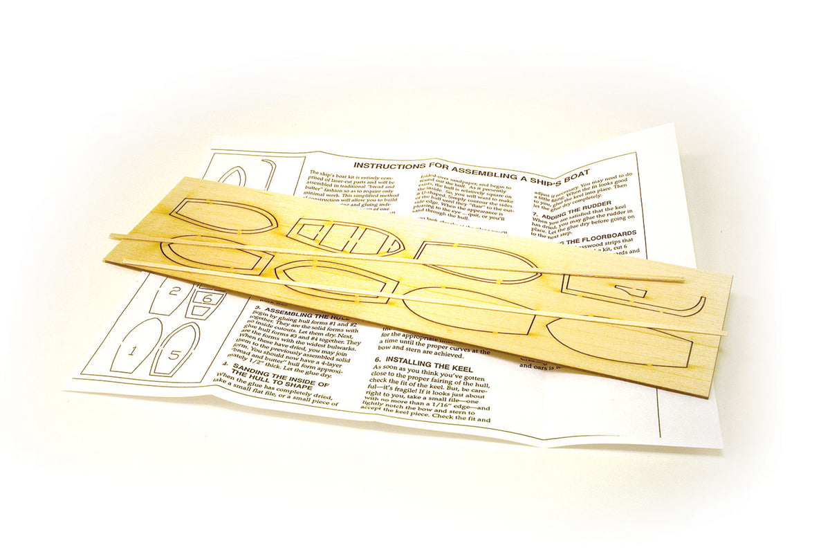 Model Expo - 2-5/8" (66.7mm) Ship's Boat Kit