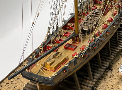 Model Shipways Prince de Neufchatel 1:64 Scale – Legendary War of 1812 American Privateer Brigantine Ship Model Kit