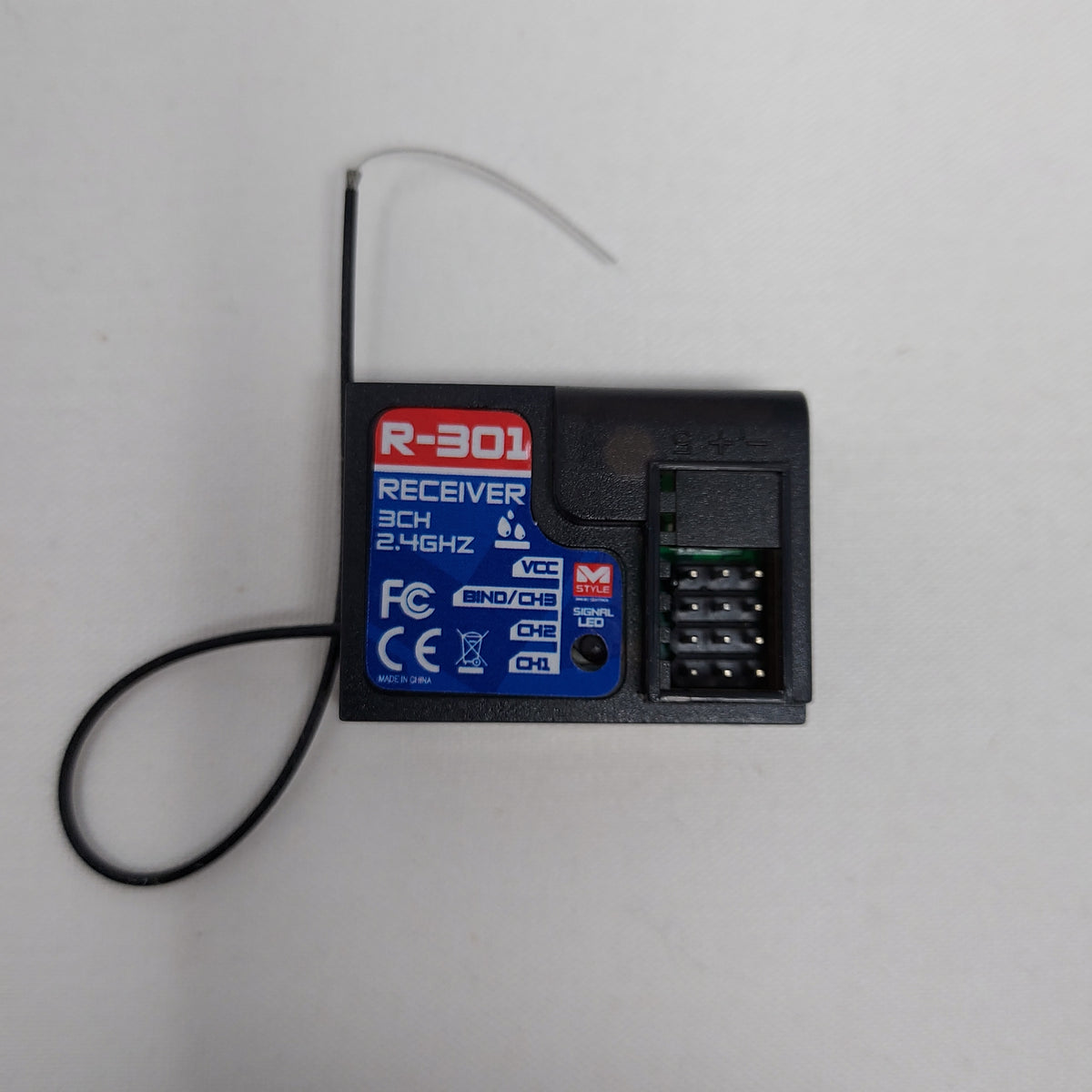 M-Style M-001 R/C set - Radioset, servo, battery and charger