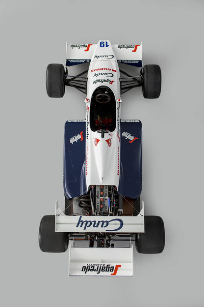 Tameo - TMK227 Toleman Tg-184 Hart - 1984 - White Metal Car Kit - Scale 1:43, Made in Italy