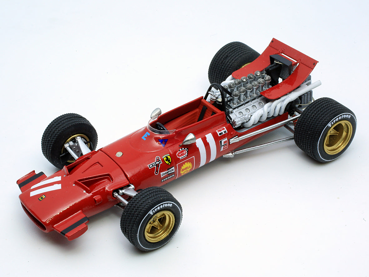 Ferrari 312 F1 1969 GP Monaco  –  Chris Amon  –  Tameo Kit SLK135