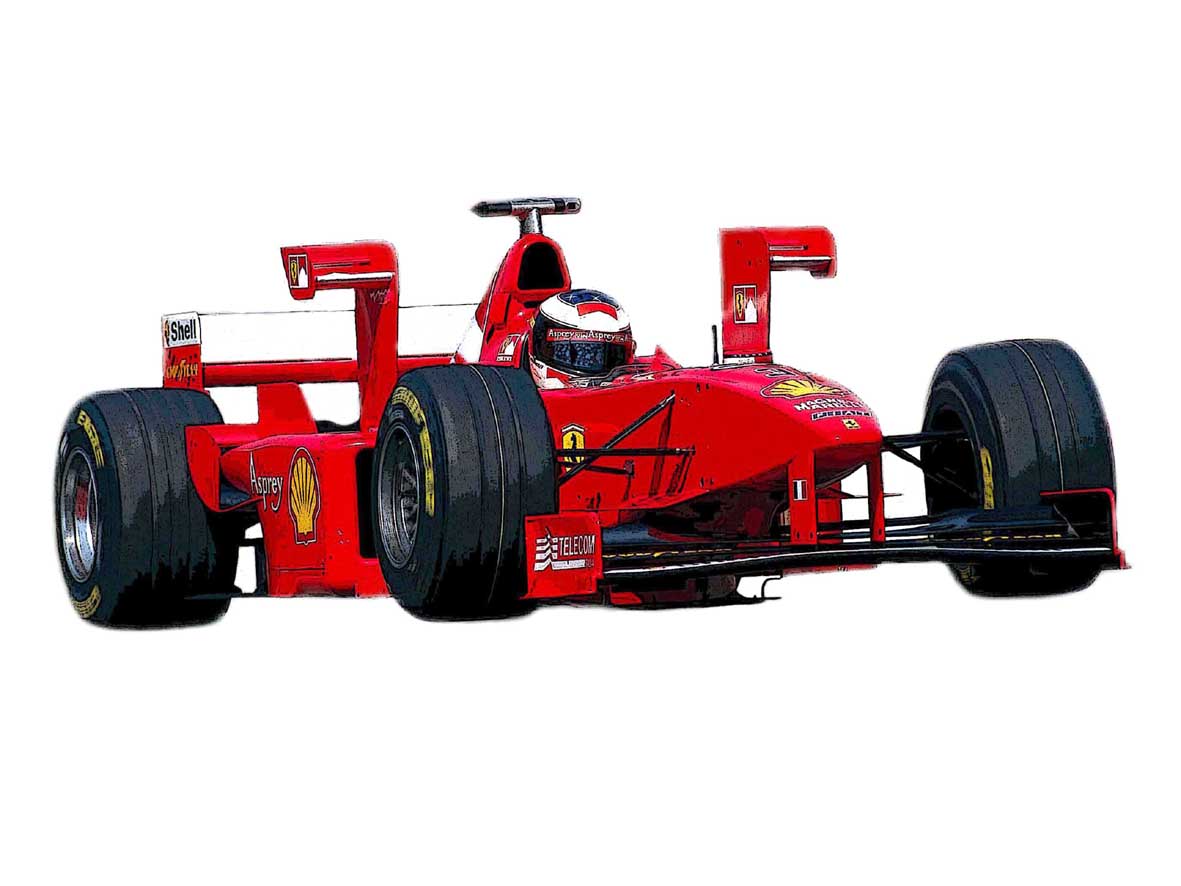 Ferrari F300 1998 San Marino G.P.  –  Michael Schumacher, Eddie Irvine  –  Tameo Kit TMK444