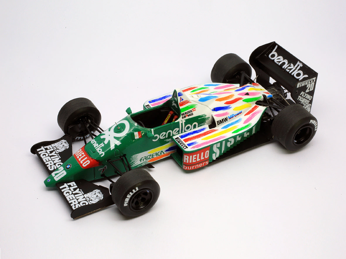 Benetton B186 1986 Mexican G.P.  –  Gerhard Berger, Teo Fabi  –  Tameo Kit TMK445